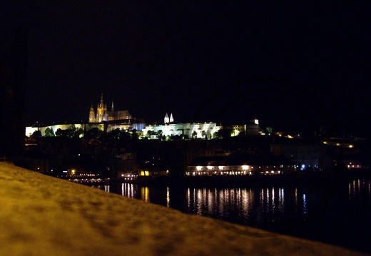 Vistas desde el puente noche