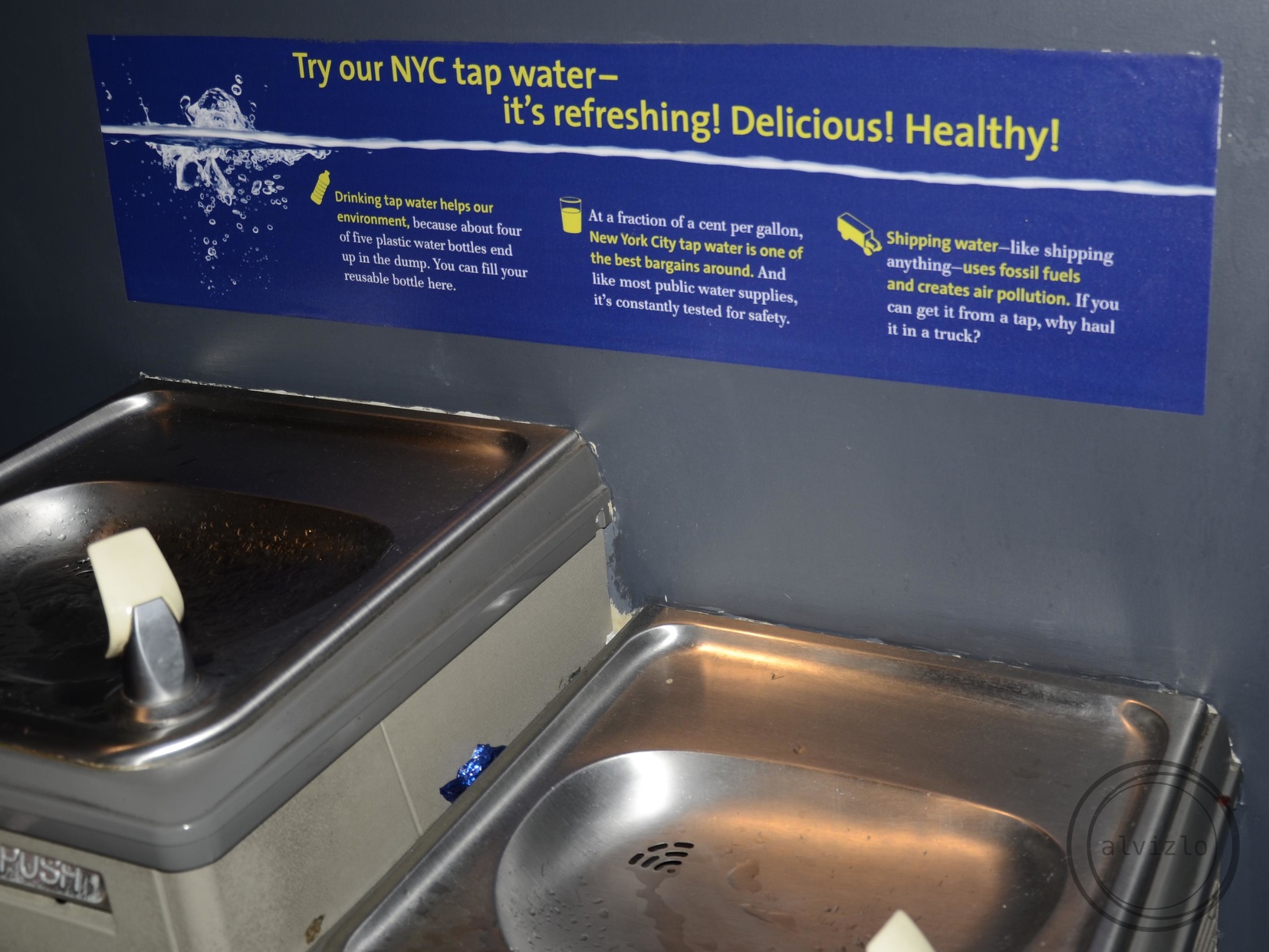 NYC tap water